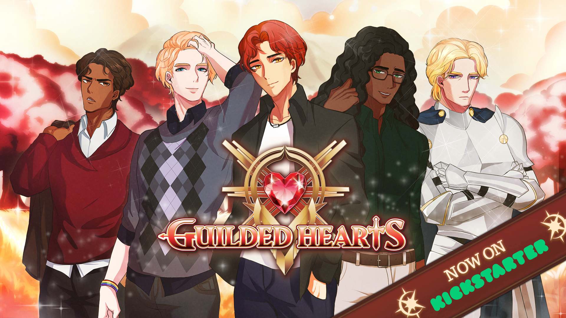 Guilded Hearts key visual now live on Kickstarter!